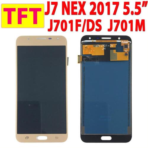 5.5" TFT For Samsung Galaxy J7 2017 J701 J701F/DS J701M LCD Display Touch Screen Digitizer Sensor Assembly