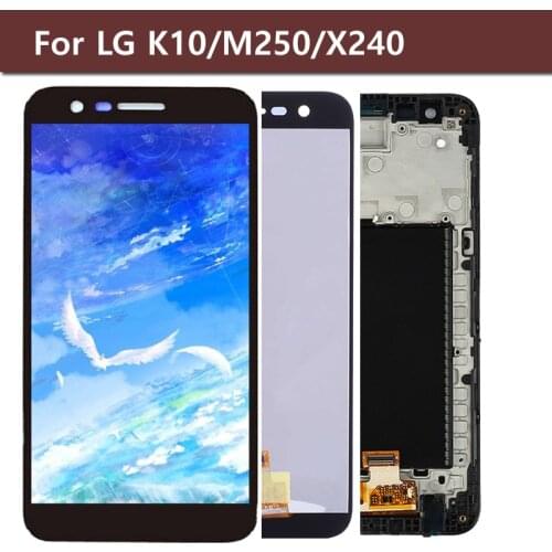 100% Tested Working Replacement Parts for LG K10 2017 M250 LCD Display +Touch Screen Digitizer Assembly +Tools