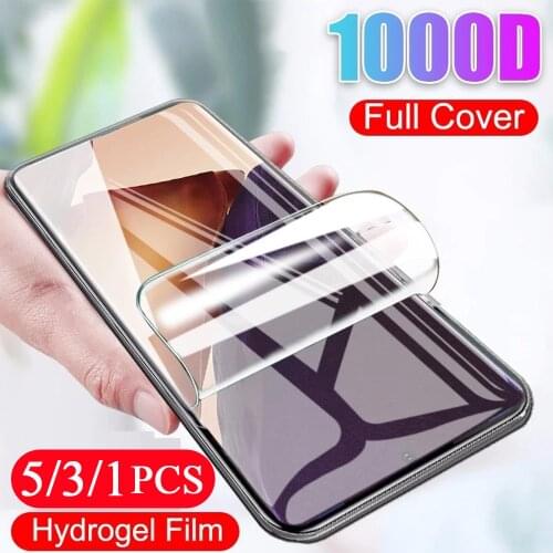 5/3/1Pcs hydrogel film for Samsung Galaxy s20 FE s10 lite s10e s9 s8 plus s7 note 20 Ultra 10 9 8 screen protector Not Glass