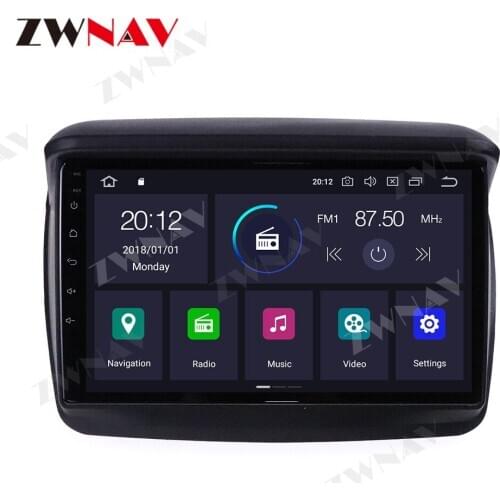 Android10 PX6 Car DVD Player GPS Navigation For Mitsubishi PAJERO Sport 2 L200 Triton 2008-2016 Radio Multimedia Player HeadUnit