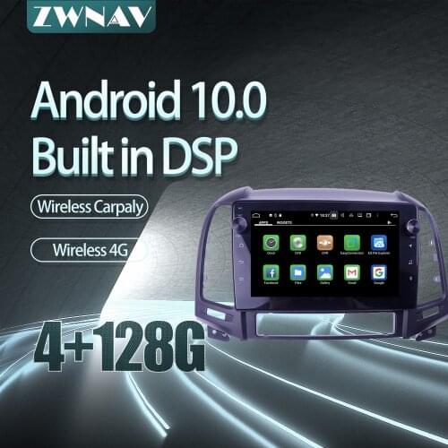 For Hyundai Santa FE IX45 2006-2012 Car radio player Android 10 PX6 64GB GPS Navigation Multimedia Player Radio