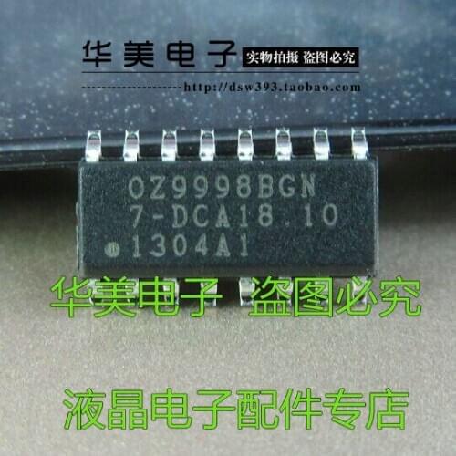 Free Delivery.OZ9998BGN new original LCD chip SMD pressure plate