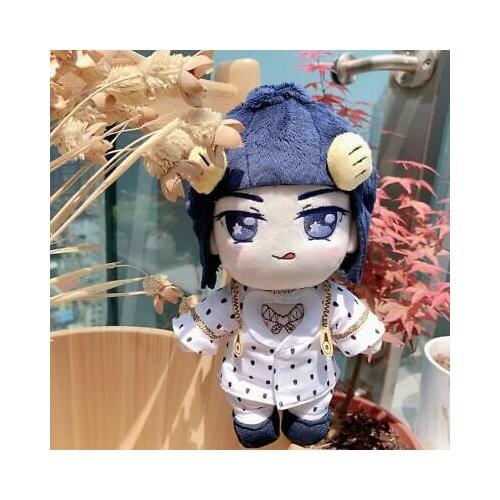 Cosmile Anime JoJos Bizarre Adventure Bruno Bucciarati 20cm Plush doll Stuffed Toy clothes Cute Gift