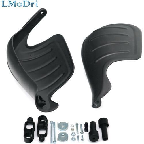 LMoDri Motorcycle Hand Guard Big Handlebar Handguard Motorbike Hand Protector Crash Sliders Falling Protection Wind Guards 2pcs