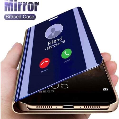 Magnetic Case For OPPO RENO 3 Cases Leather Phone Cover For OPPO RENO3 Etui hoesjes bag OPPORENO3 Smart Mirror Case