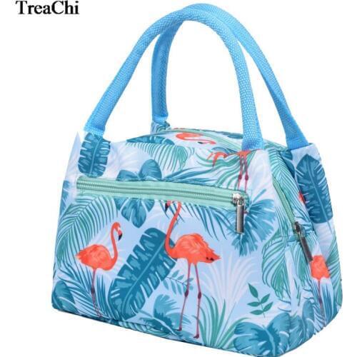 Outdoor Leisure Cute Insulation Bag Fashion Waterproof Oxford Thermal Lunch Bag Convenient Picnic Tote Travel Cosmetic Bag