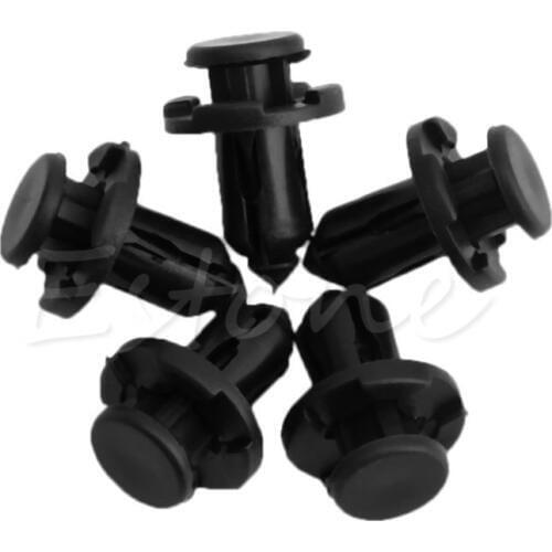 New 20pcs New Car Plastic Rivet Fastener Fender Retainer Push Clips 10mm