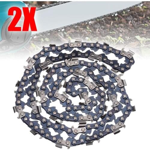2pc 20" Chainsaw 76 Drive Links Replacement for Cutting Lumbe Tools Accessories Chainsaws