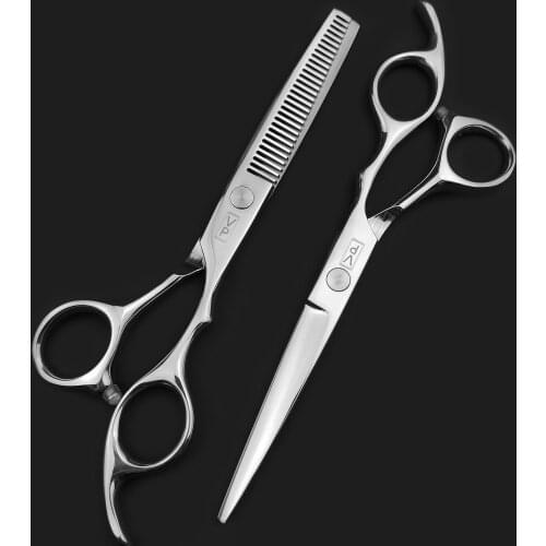 6‘’ Japane Steel Professional Haircut Hairdressing Scissors Hair Scissors Barber Shop Thinning Scissors Salon Barber Cutting