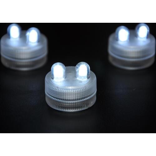 Factory Direct Deal!!! Super Bright 2LED Submersible LED Light Floralyte Waterproof LED Candle Light For Wedding Centerpiece