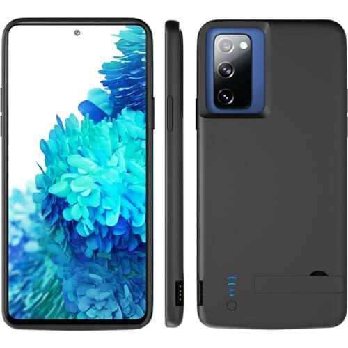 S20fe Battery Charger Case For Samsung Galaxy S20 FE portable Extended charging case For Galaxy S20 fe 4G/5G USB Power bank case