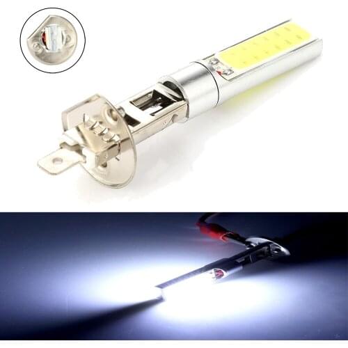 Universal high quality led headlight H1 6000K LED Fog Lights Headlight White COB LED Headlight Hi/Lo Beam Bulbs Driving Lamps