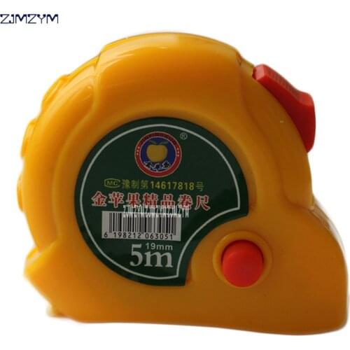 1pc 5m Measuring Tape Side Steel Flexible Rule Tape line tape measure retractable Measure Tools Stainless Steel Tape Measures