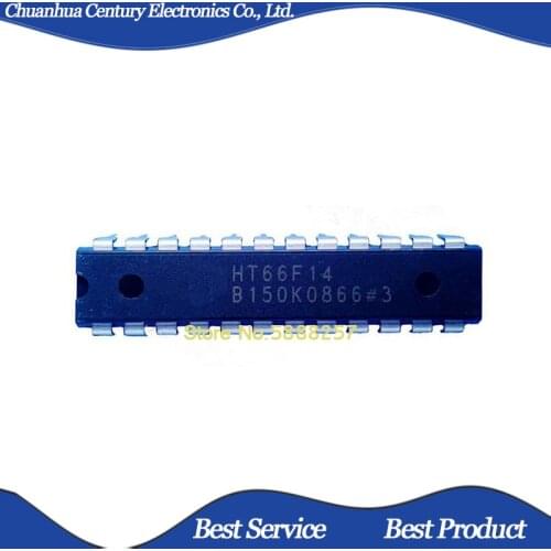 10 pcs/lot HT66F14 DIP24 New and Original In Stock