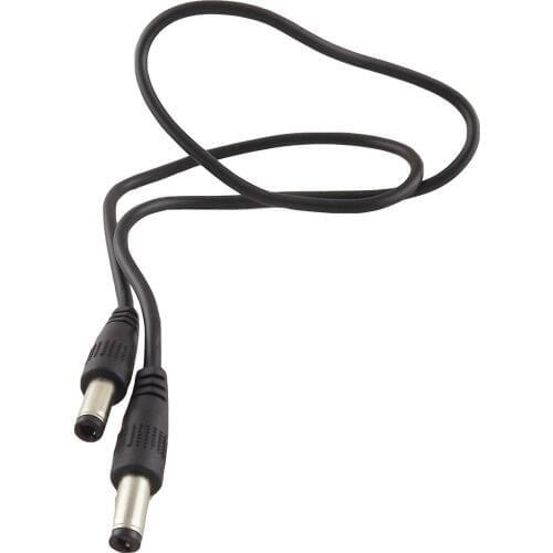 10x DC Power Plug 5.5 x 2.5mm Male To 5.5 x 2.1mm Male Plug CCTV Connector Cable Cord 60cm