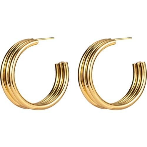 2020 Trendy Womens Earrings luxury Dangle Earrings for women Europe Vintage Geometry Metal Earrings Fashion Female Jewelry Gift