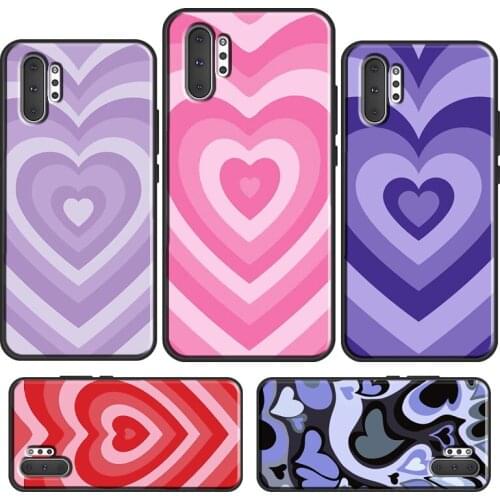 Latte Love Coffee Heart Brown For Samsung Galaxy S21 Ultra S20 FE S10 Plus S8 S9 S10E Phone Case For Note 20 10 9 Cover