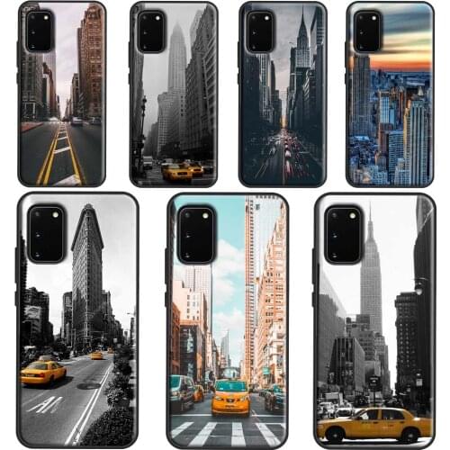 NYC New York City Phone Case For Samsung Galaxy S21 S20 Ultra S8 S9 S10 Plus Note 10 Note 20 9 S20 FE Cover