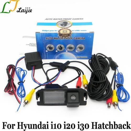 For Hyundai i10 i20 i30 Hatchback / Car Reverse Parking Camera / HD CCD Night Vision Auto Backup Rear View Camera