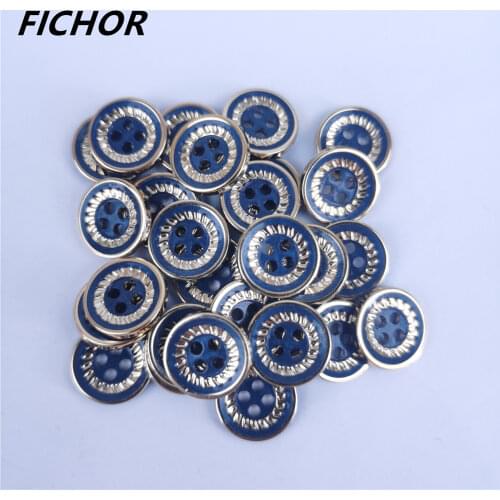 Золотые пуговицы FICHOR China At AliExpress