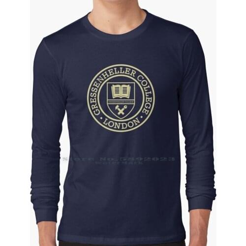 Gressenheller University Long Sleeve T Shirt 100% Pure Cotton Big Size Professor Layton Professor Layton Gressenheller