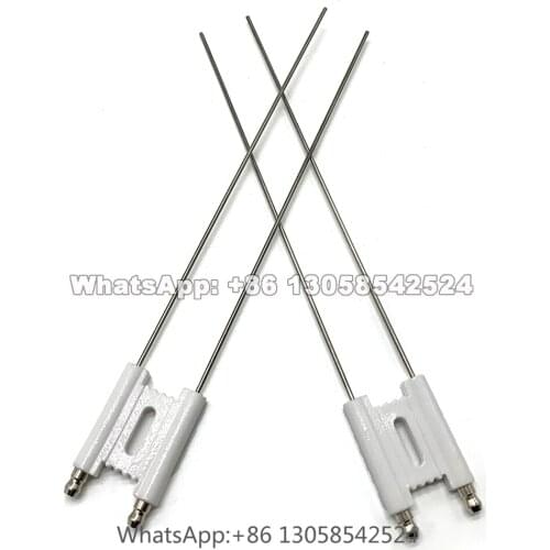 Ceramic Firing Needle, Boiler Combustion Accessories, Ignition Needle for Oil Burner, 20cm Length Double Pole Ignition Electro