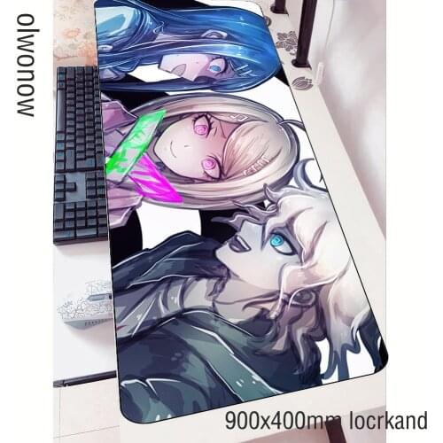 Danganronpa mouse pad Fashion 900x400x3mm pad to mouse notbook mousepad big anime gaming padmouse gamer to keyboard mouse mats