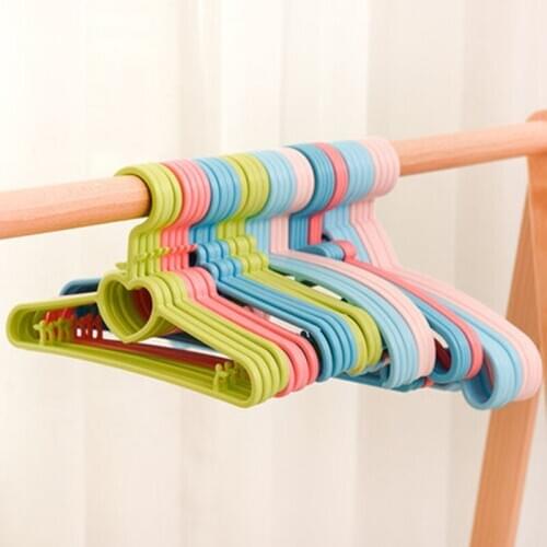 20 pcs/lot Cute Baby Hanger Kids Clothes Hangers Small Coat Support for Children Infants Newborn Baby Suits Rack
