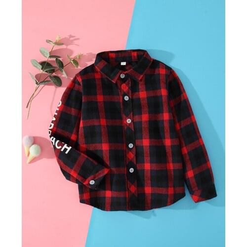 2021 New Fashion Girls Shirts Cotton Long Sleeve Children Plaid Tops Baby Kids Spring & Autumn Shirts for Teen Clothes 3-14Y