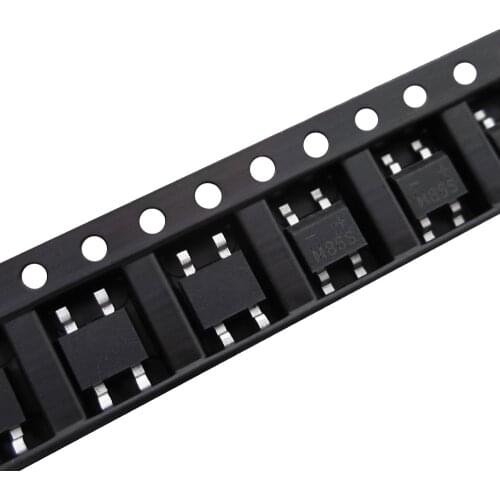 200pcs SMD MB6S 0.5A 600V Single Phases Diode Rectifier Bridge SOP-4
