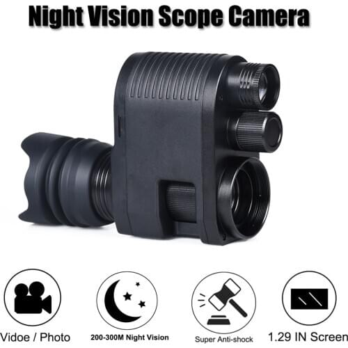Hunting Night Vision Monocular 720P Video Camera Night Vision Scope Portable Device for Day&Night Long Distance Observation