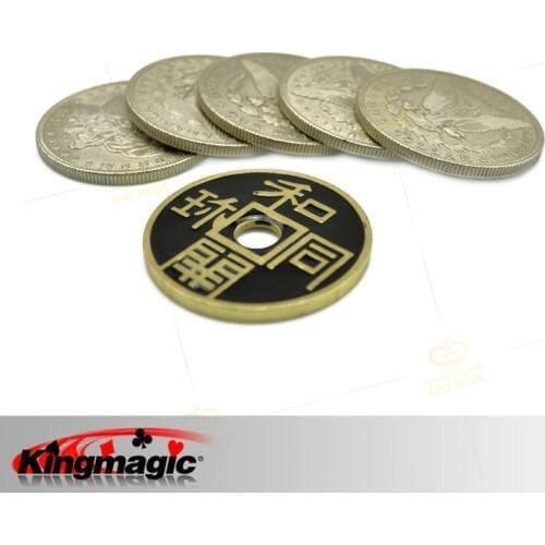 Holiday Sales SICK by Ponta The Smith DVD and 6 coins ancient coins magic props