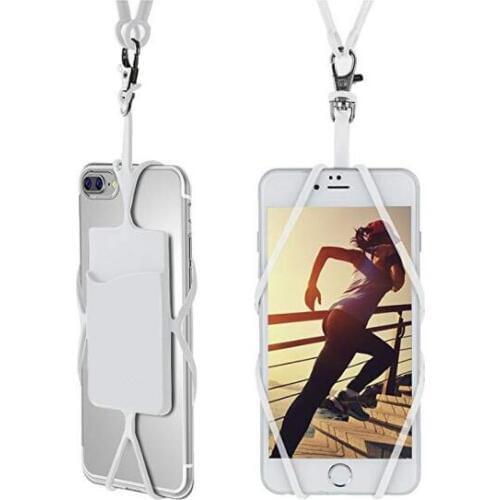Free DHL Universal Cell Phone Lanyard Neck Strap for iPhone Galaxy & Most Smartphones Include Phone Case Holder with Card Pocket
