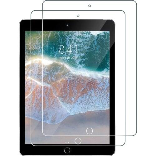 [2 Pack] For iPad 9.7" 2018 2017 iPad Pro 9.7/iPad Air 2 /Air /iPad 9.7 5th 6th Gen Screen Protector Anti Scratch Tempered Glass