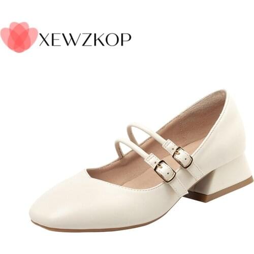 Женские туфли с ремешком Xewzkop China At AliExpress