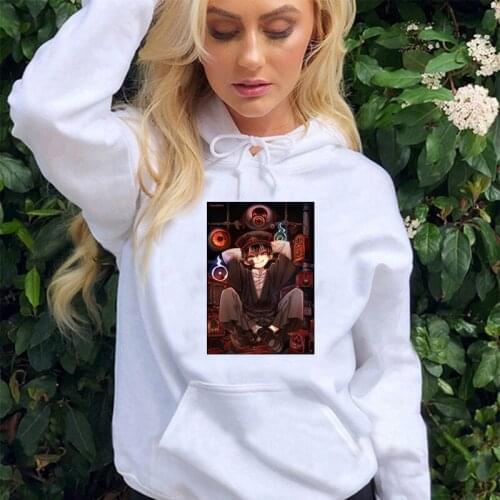 Women Hoodies Anime Toilet-Bound Hanako Kun Anime Sweater Cartoons Hoodie For Teens Women Harajuku Hoody Dropshipping