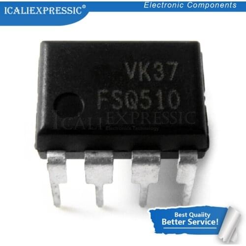 10PCS FSQ510 DIP7 FSQ510 DIP