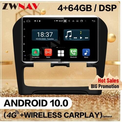 4G+128G Wireless 2 Din For Citroen C4 2012 2013 2014 Android 10.0 Screen Player Audio Radio GPS Navi Wifi Head Unit Auto Stereo