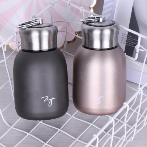 Free Shipping Modern Simple Small Capacity Portable Vacuum Cup Cute Mini Cup Pocket Cup