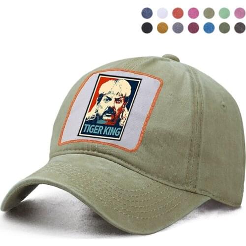 Joe Exotic Tiger King For President Baseball Cap Dad Trucker Brand Hat Woman Berets Ponytail Caps Casquette Snapback Hats Gorras