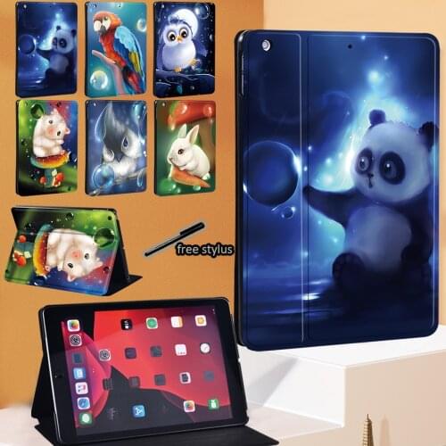 Cute Animal Series Tablet Cover Case for Apple IPad Air 4 10.9"/8th 7th/5th 6th/Pro 11" 10.5" 9.7"/IPad 234/Mini 12345/Air 1 2 3