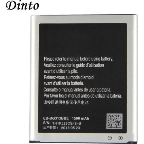 Dinto 1500mAh EB-BG313BBE Mobile Phone Battery for Samsung Galaxy ACE 3 ACE 4 neo G313H G318H S7272 s7898 S7562C G357 N9002