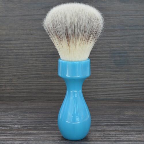 DS soft 24mm/26mm synthetic hair knot shaving brush for man wet shaving tools with resin handle Shaving Razor Shave Beard Tool