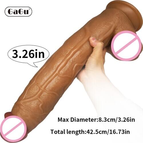 GaGu Super Huge Diameter 3.26 in Dildo Realistic Penis Big Dildo Sex Toys For Woman Dick Female Masturbator Sex Product Cock