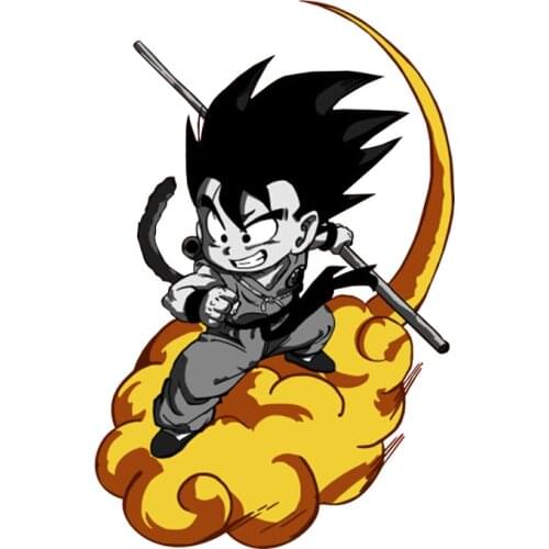 Classic Manga Wukong Ridding Cloud Enamel Badge Japanese Animes fans additon