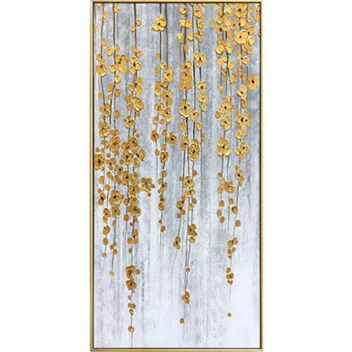 DONGMEI OILPAINTING Hand painted oil painting Home decoration painting High quality knife painting flower pictures DM19031916