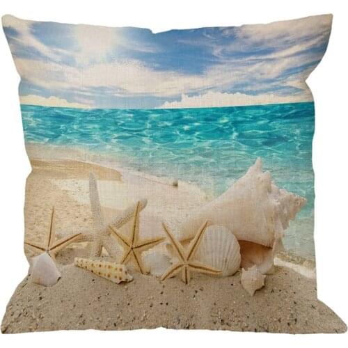 Christmas Beach Sunflower Cushion Cover Cactus Peach Skin Pillowcase Skull Waist Pillow Cover Fashion Home Decor Pillowslip