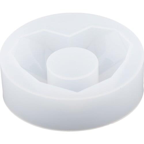 DIY Crafts Heart Shape Mold Jewelry Decor Mold Flower Making Model 10x2cm