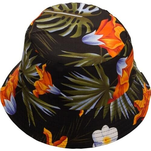 Gladiolus Hat for Men and Women Sun Protection on Both Sides of the Basin Hat Flower Bucket hat