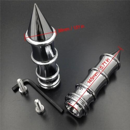 Spike Rear Foot Pegs Pedals footpeg For For 1997-2004 2003 Honda Valkyrie 1500 GL1500C GL1500CF Interstate GL1500CT Tour NRX1800